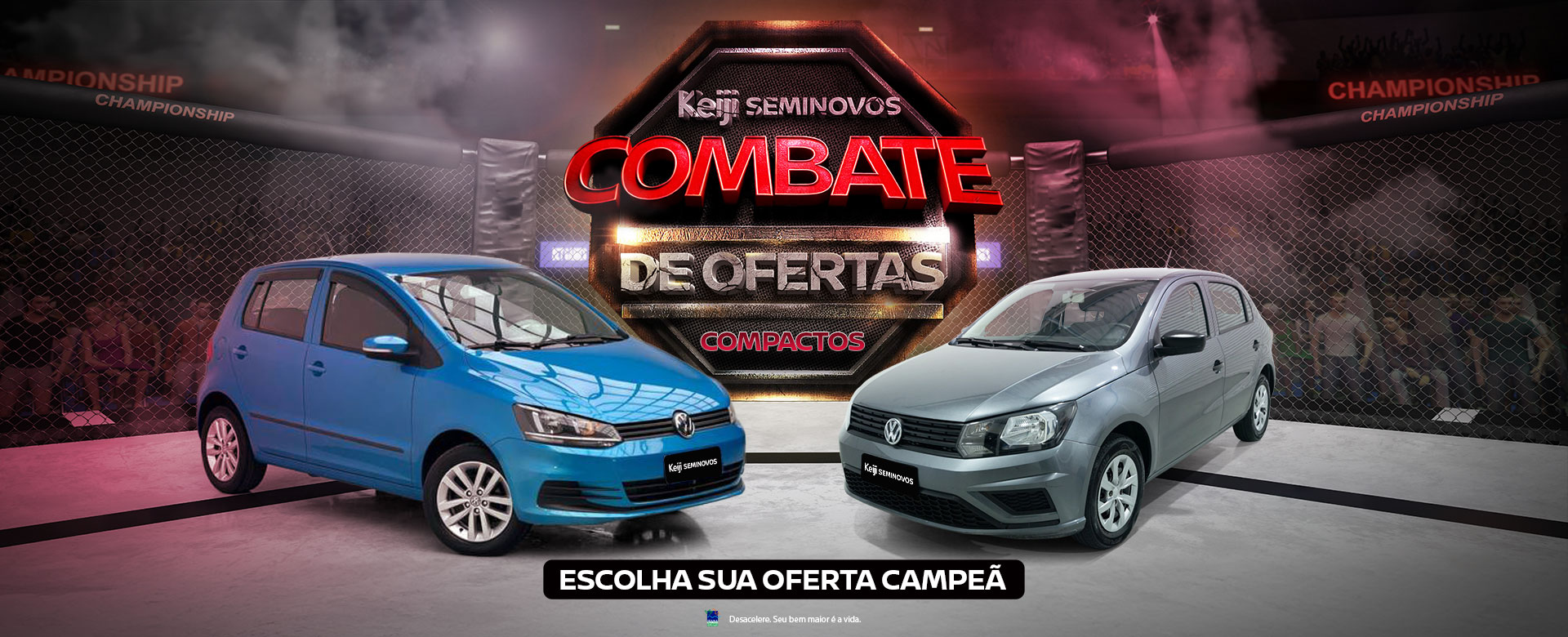 Combate Compactos - Keiji Franca